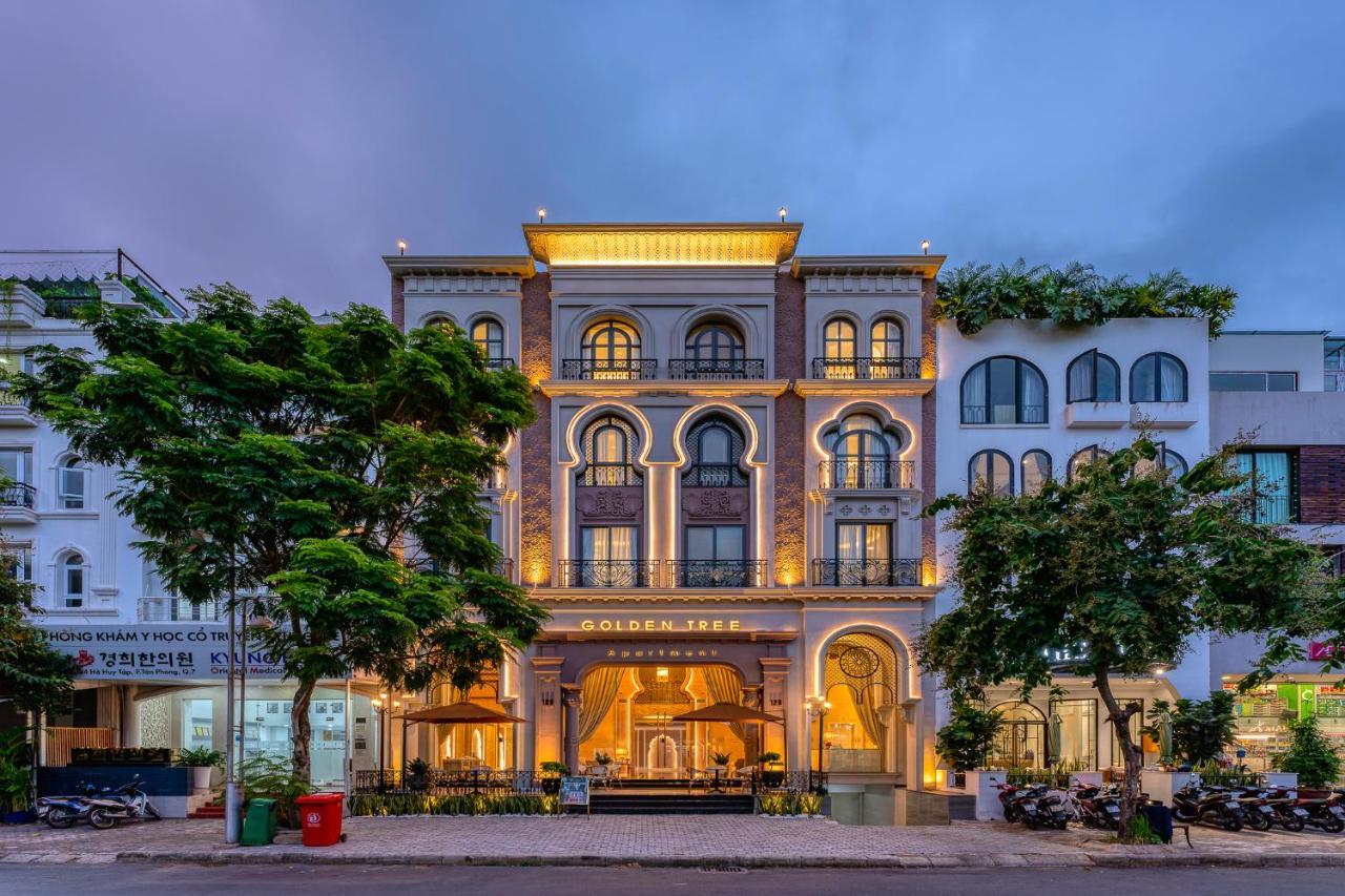 Golden Tree Hotel & Apartment Cidade de Ho Chi Minh Exterior foto